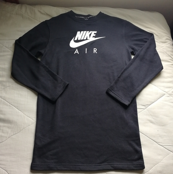 NIKE Air Women's Dress Fleece Black White Athleisure XS NWT - Picture 3 of 9